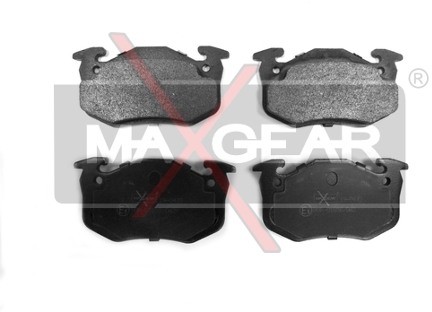 MaxGear Zestaw klocków hamulcowych, hamulce tarczowe 19-0473