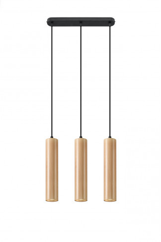 Drewniana lampa wisząca nad stół - EX549 M9-S43