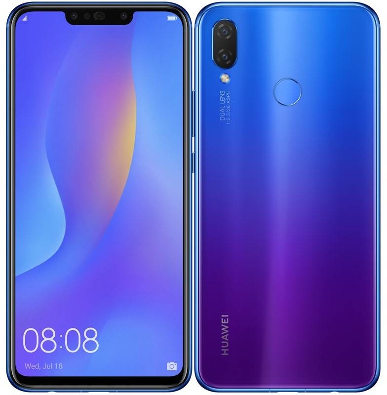 Huawei Nova 3i 128GB Dual Sim Purpurowy
