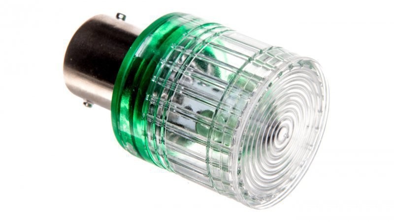 Dajar emas elektroteknik Dioda błyskająca Ba15s 24 VDC zielona T0-IKMF024Y T0-IKMF024Y