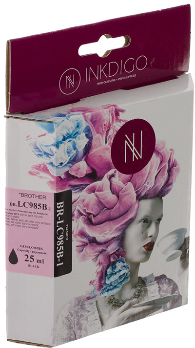 Inkdigo Tusz INKDIGO do BROTHER LC985 Black