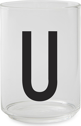 Design Letters Szklanka AJ litera U 10205000U