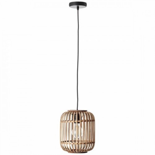 Brilliant WOODROW Jasny brąz E27 Lampa wisząca 93777/20 93777/20