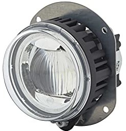 HELLA 1F0 011 988-021 DE/LED-Reflektor dalekosiężny - 90mm Performance L4060 - 12/24V - okrągły - Zabudowa - Kolor szkła reflektora: przezroczysty - Wtyczki: FEP - z lewej/z prawej 011988021