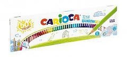 Carioca Kredki ołówkowe Tita 50 kolorów
