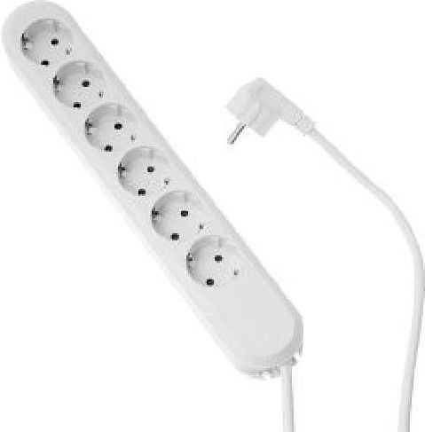 Bachmann Listwa zasilająca SMART 6x Gniazd white - 381.246K