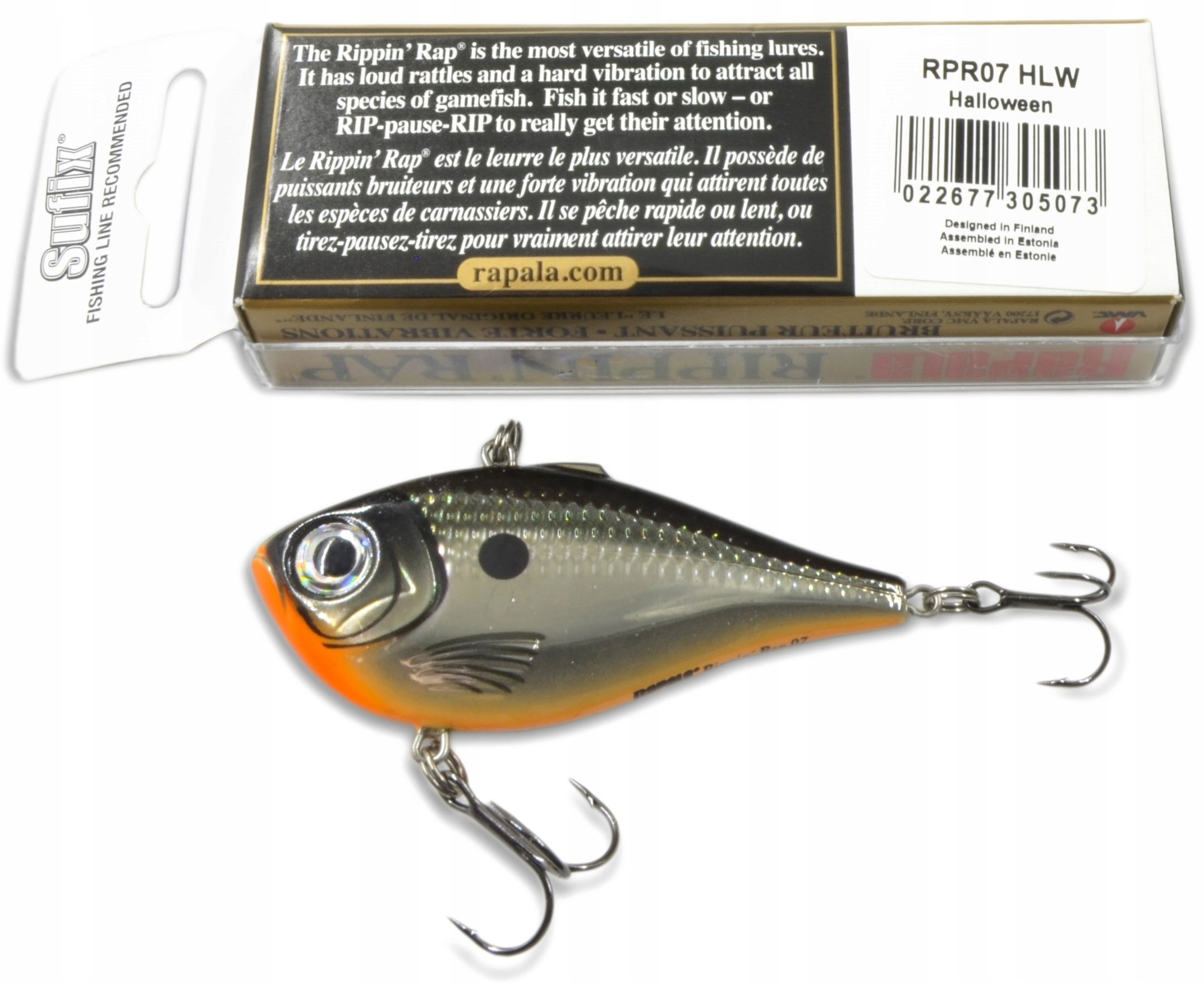 Rapala Wobler Na Szczupaka ! # Rippin Rap 7cm 24g