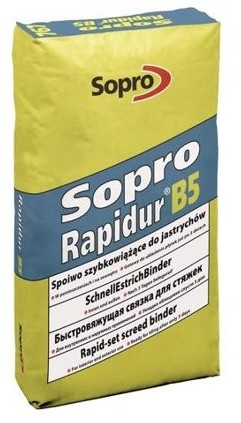 Sopro RAPIDUR B5- spoiwo wi$342$343$344ce do jastrych$345w