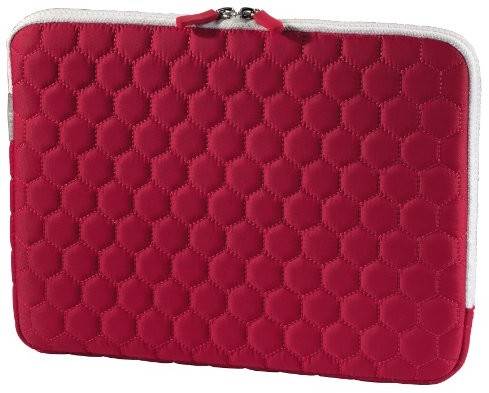 Hama Torba na netbooka Hexagon do 30 cm (11,6 cala) czerwona 4047443077660