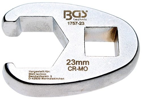 BGS wkładka kluczy 23 MM hahnenfuss, 12,5 MM, 1/2 cala, 1757  23