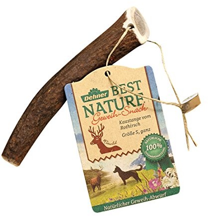 Smako rozpychacz Best Nature smakołyk dla psa, kaustange, poroże z Czerwony, całe jelenia, S