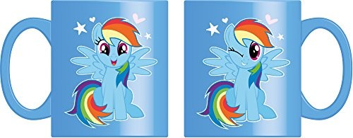 Joy Toy Joy Toy 95771  Rainbow Dash kubek ceramiczny 320 ML w opakowaniu upominkowym, 12 x 9 x 10 cm 95771