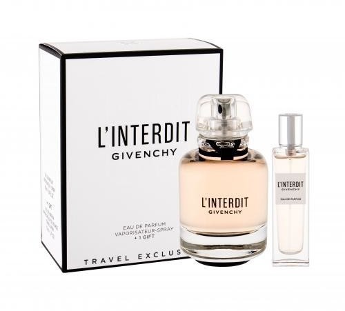 Givenchy L´Interdit zestaw Edp 80 ml + Edp 15 ml dla kobiet