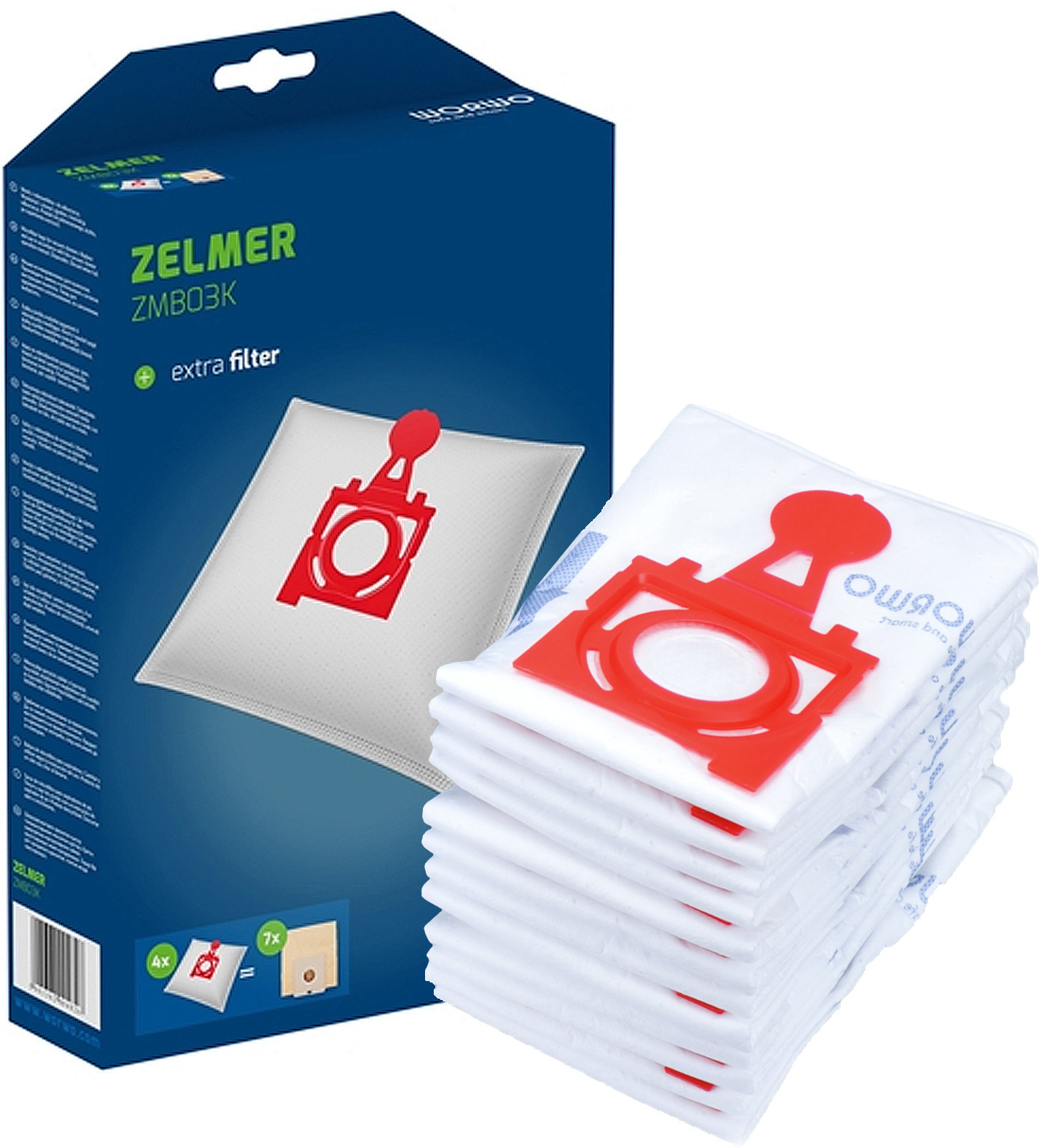 Zelmer 12x Worki Jupiter ZVCA300B 49.4200 ZMB03K