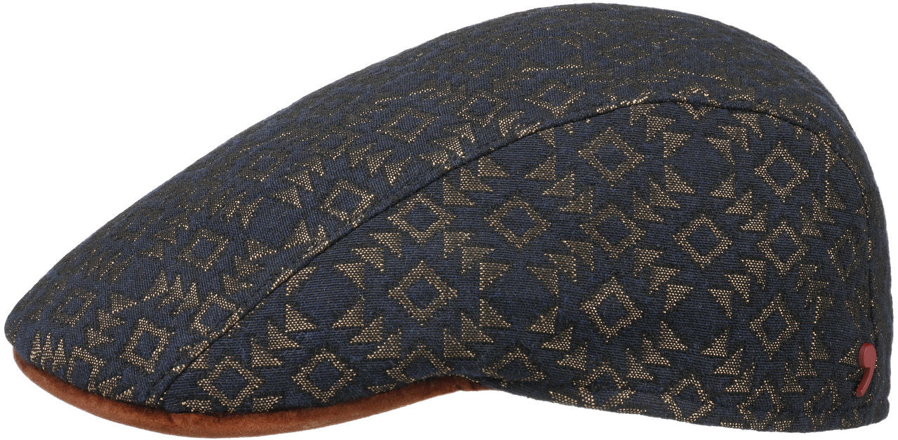 Plaski Kaszkiet Hannover by Alfonso D Este, czarny, XL (60-61 cm)