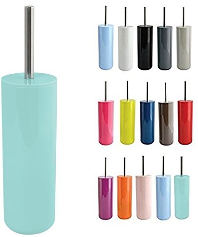 MSV szczotka do WC, szczotka sedesowa, szczotka toaletowa Inagua z pojemnikiem higienicznym, kolor czarny. 143985