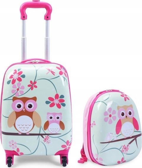 Costway Costway Plecak i walizka dla dziecka bagaż podręczny BG49863