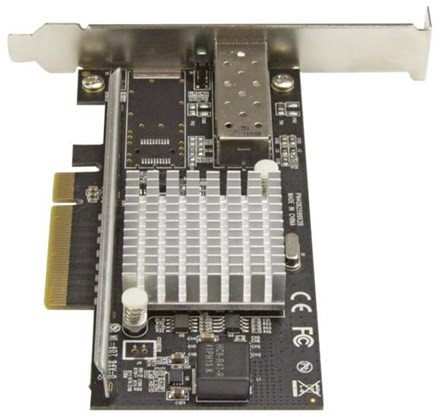 StarTech com com 1-Port 10G SFP+ Fiber Optic Network Card - PCIe - Intel Chip - MM PEX10000SRI