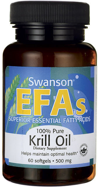 SWANSON Krill Oil 60 kaps
