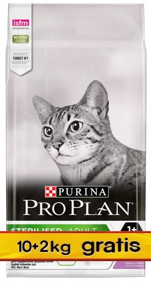 Purina Pro Plan Cat Sterilised Optirenal Turkey 12 kg
