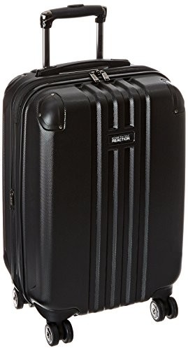 Kenneth Cole REACTION Kenneth Cole Reaction 20 inch ABS Expandable 8-Wheel Upright Carry-on Reverb, Black, One Size 5709315