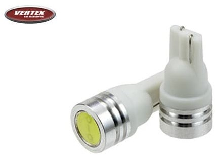 AMiO 01623 Żarówki Led Standard T10 W5W 1xSMD HP 1W 12V 2 sztuki