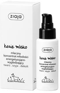 Ziaja Kozie Mleko mleczny koncentrat młodości energetyzująco - wygładzający twarz, szyja, dekolt 50ml 58237-uniw