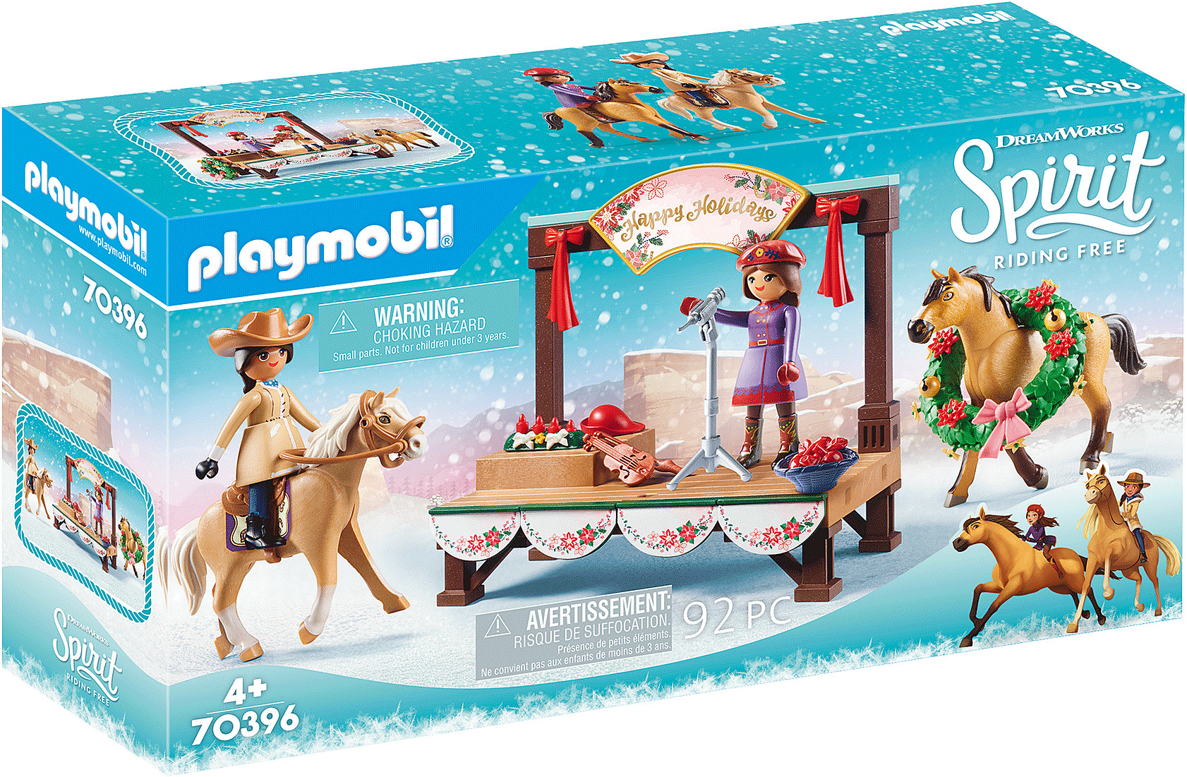 Playmobil amp;reg; amp;#174; Spirit 70396. Koncert świąteczny
