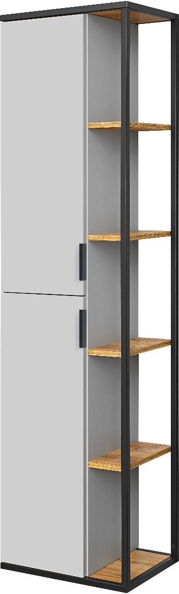 Comad Szafka łazienkowa MANHATTAN 45 cm szara słupek MANHATTAN800