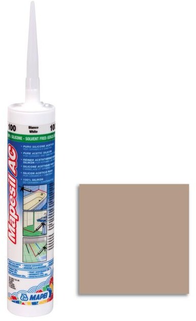 Mapei Silikon sanitarny MAPESIL AC 141 Karmelowy 310ml