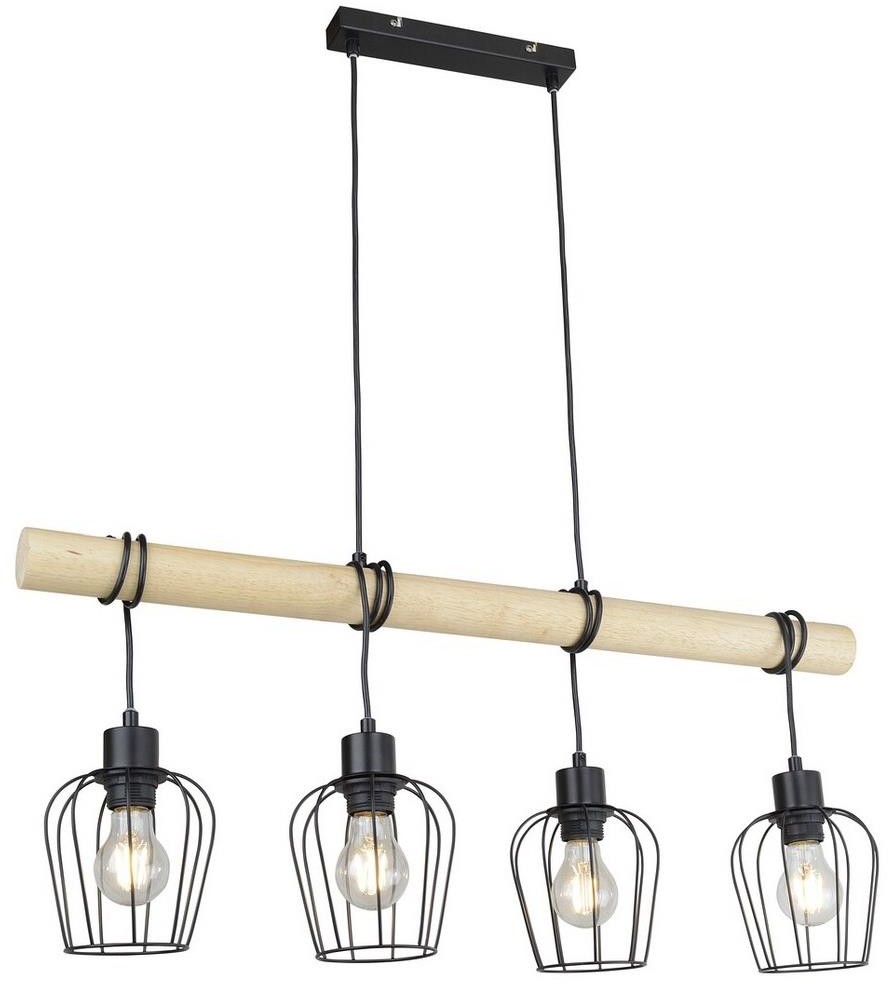 Rabalux 5247 - Żyrandol na lince FABIAN 4xE27/40W/230V