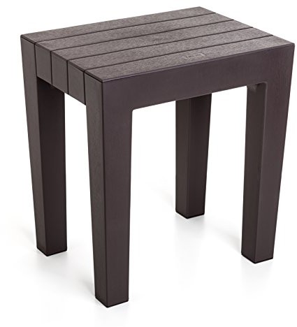 Tatay tatay 4436500  model taboret Lombok wykonana z wytrzymałego i bezpieczeństwo w kolorze brązowym, wymiary 38 x 29 x 41 cm 4436500