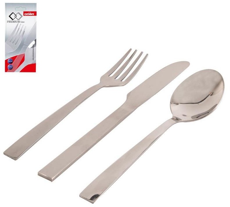 Zestaw sztućców / sztućce 3 el ŁYŻKA +WIDELEC +NÓŻ 143656