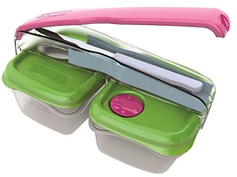 Bama bama Break Kit Lunch Box, tworzywo sztuczne, wielokolorowa, 24 x 15 x 10.5 cm 47000