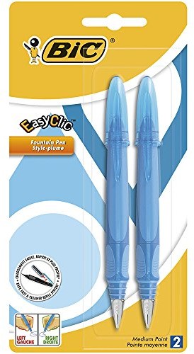 BIC EasyClic fountain Pen, sortowane kolorystycznie, 2 sztuki 862203