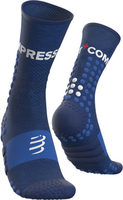 Compressport skarpety biegowe ULTRA TRAIL SOCKS niebieskie
