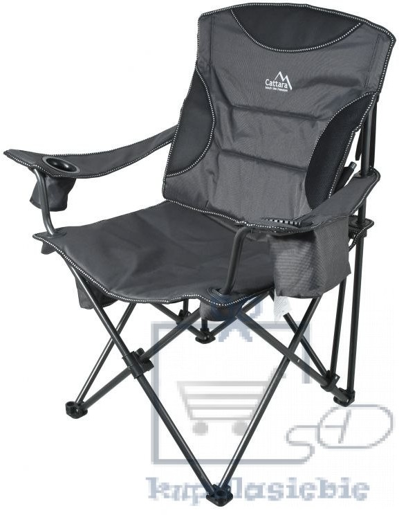 Cattara Składane krzesło kempingowe MERIT XXL - 101 cm