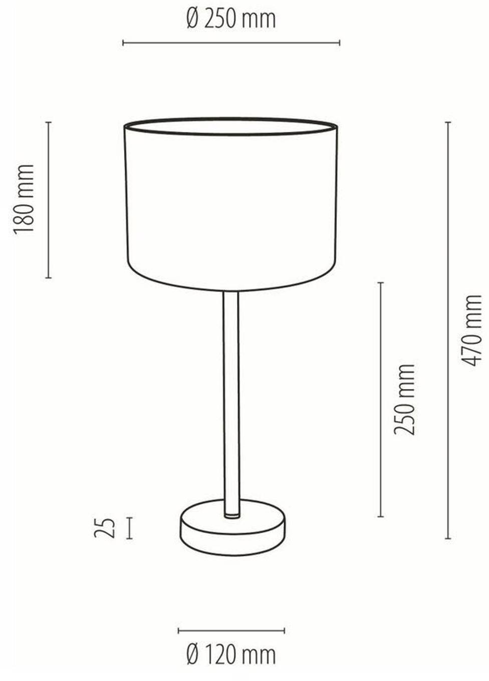 Euluna Lampa stołowa Pfau  25 cm, zielona