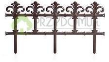 Prosperplast Płotek GARDEN ART 3,7m brązowy