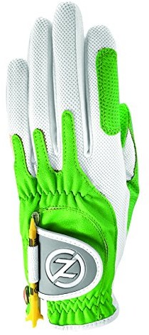 Zero Friction Null tarcie Fit dla kobiet Compression syntetyk Golf rękawiczki, Universal Fit One Size, zielony ZF-ALGLOVLI-M-