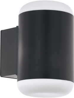 Eglo Merlito 97844 kinkiet lampa ścienna 1x10W E27 IP44 antracyt / biały