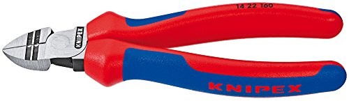 KNIPEX Knipex 14 22 160 narzędzie do ściągania izolacji-nóż tnący atramentowane na czarne z wieloelementowym obudowom marki 160 MM 14 22 160
