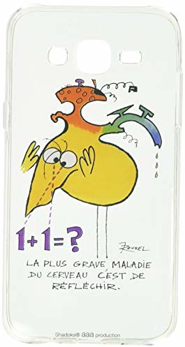 Samsung Caseink Etui ochronne do Galaxy J5, ultracienkie, motyw: Shadoks CPRNTSKJ5WHYSIMPLE