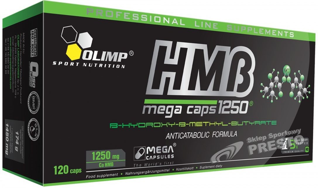 Olimp HMB MegaCaps 120 Blister 1250 mg 021480 roz uniw 021480) 021480