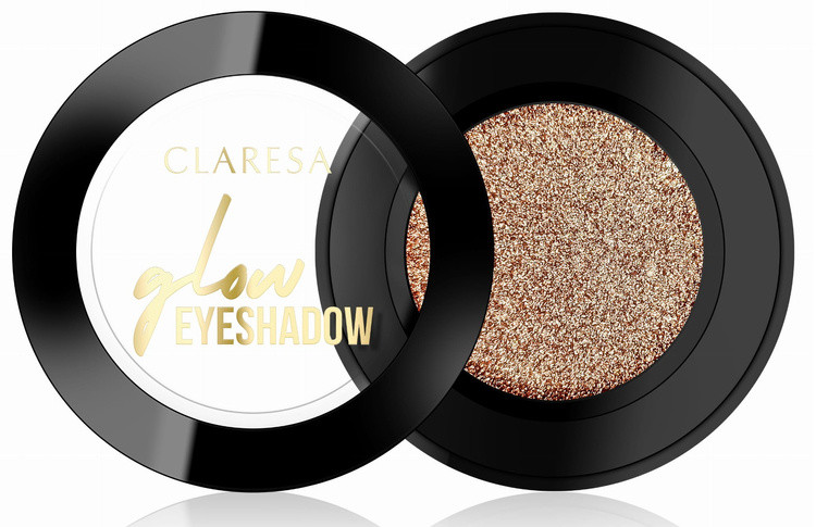 Claresa Claresa Glow Eyeshadow perłowy cień do powiek 12 Rose Gold 65397-uniw