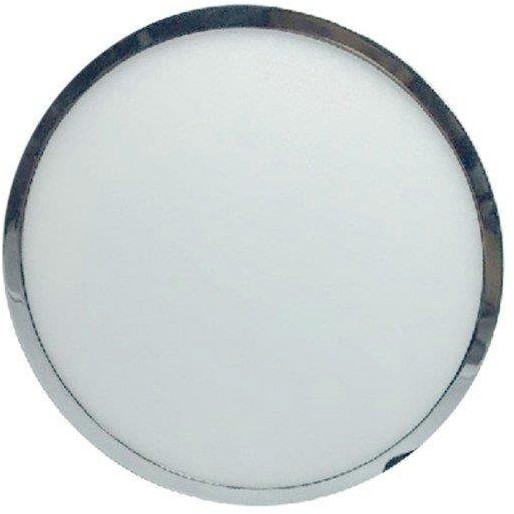 v-tac Panel LED V-TAC 12W LED Chrom Okrągły Natynkowy VT-1205CH 3000K 1000lm