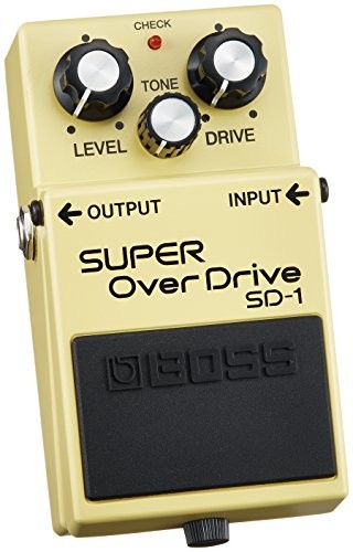 Hugo Boss Boss SD-1 Super Overdrive, efekt urządzenia w przypadku gitara elektryczna SD-1