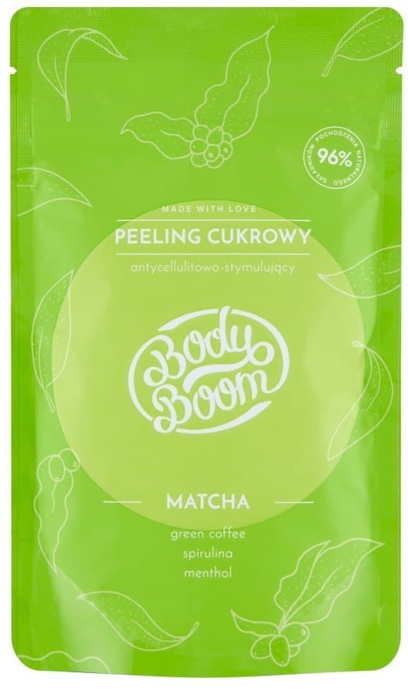 Bielenda BielendaBODY BOOM Peeling cukrowy 100g Matcha