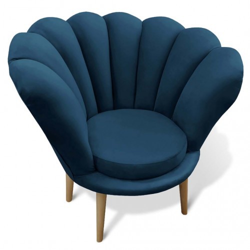 EMWOmeble (DAM) Stylowy fotel sypialniany muszla ADELE / kolory do wyboru 49078613881
