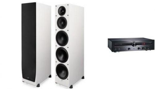 MAGNAT MR750 + PARADIGM MONITOR SE 8000F białe